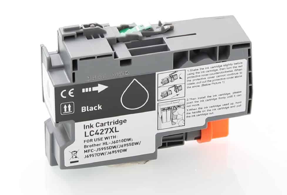 LC-427 zwart MOOI Brother LC-427 XXL Zwart cartridge (huismerk) - Afbeelding 1